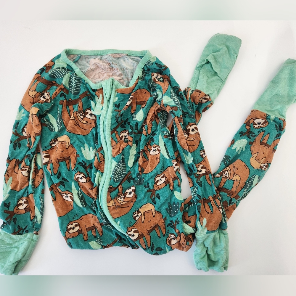 Little Sleepies 12-18mo sloth sleeper